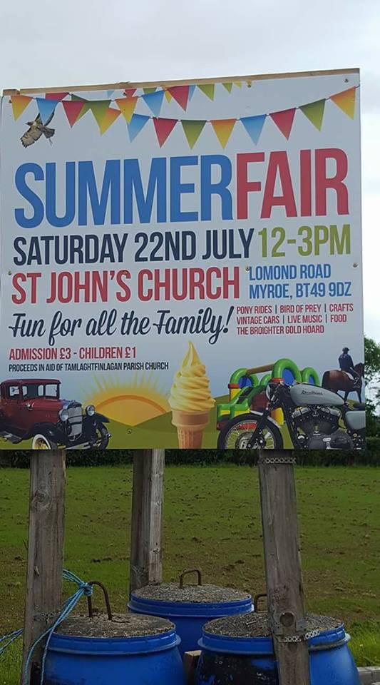 Tamlaghtfinlagan Parish Church Summer Fair The Churchpage