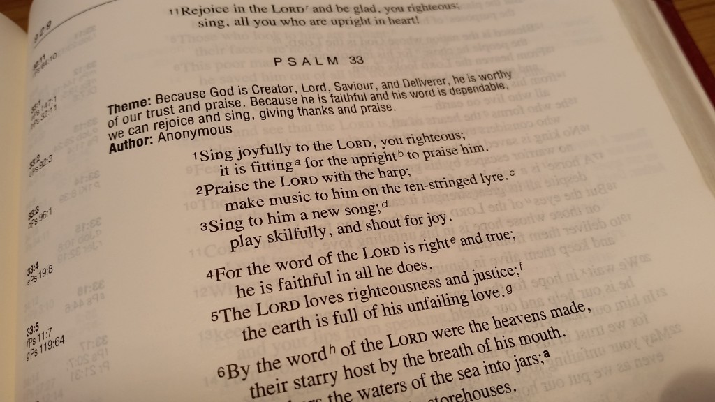 Verse Of The Week 17th August 2015