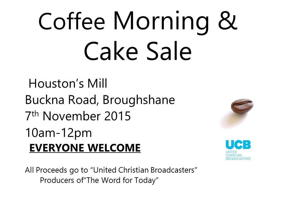 Coffee Morning for UCB
