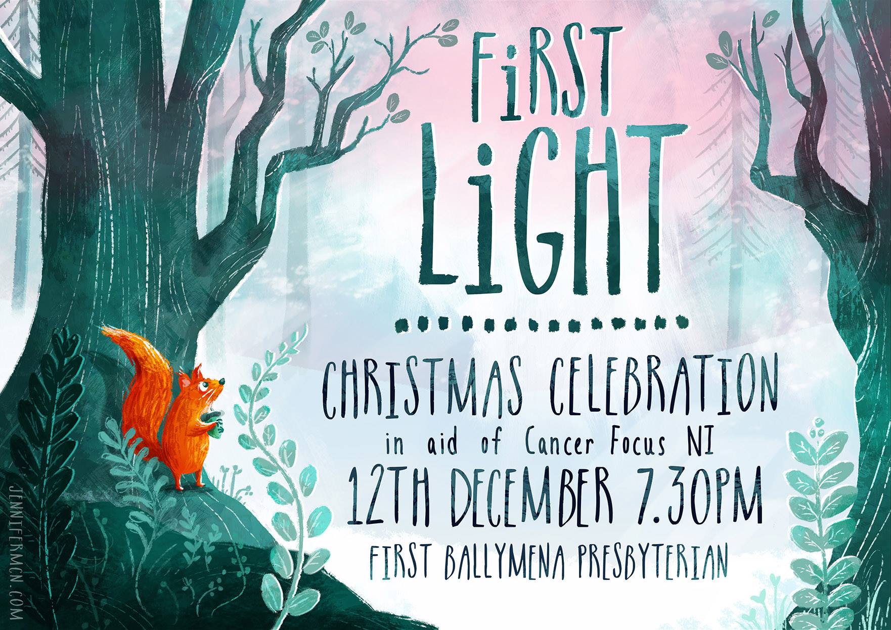 First Light of Christmas at First Ballymena