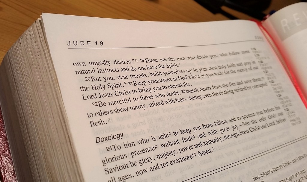 Verse of the week Jude 1 v 20 & 21