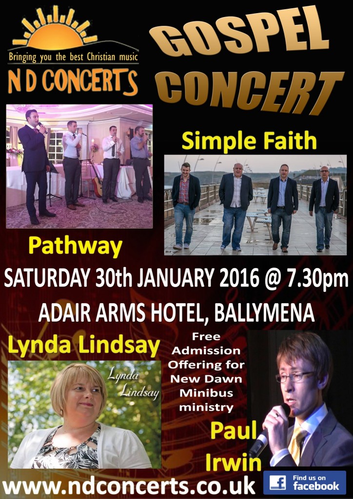 New Dawn Concerts | Adair Arms Hotel 