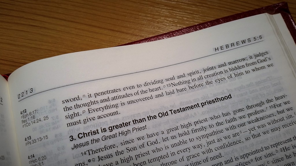 Verse of the Week 15th February 2016