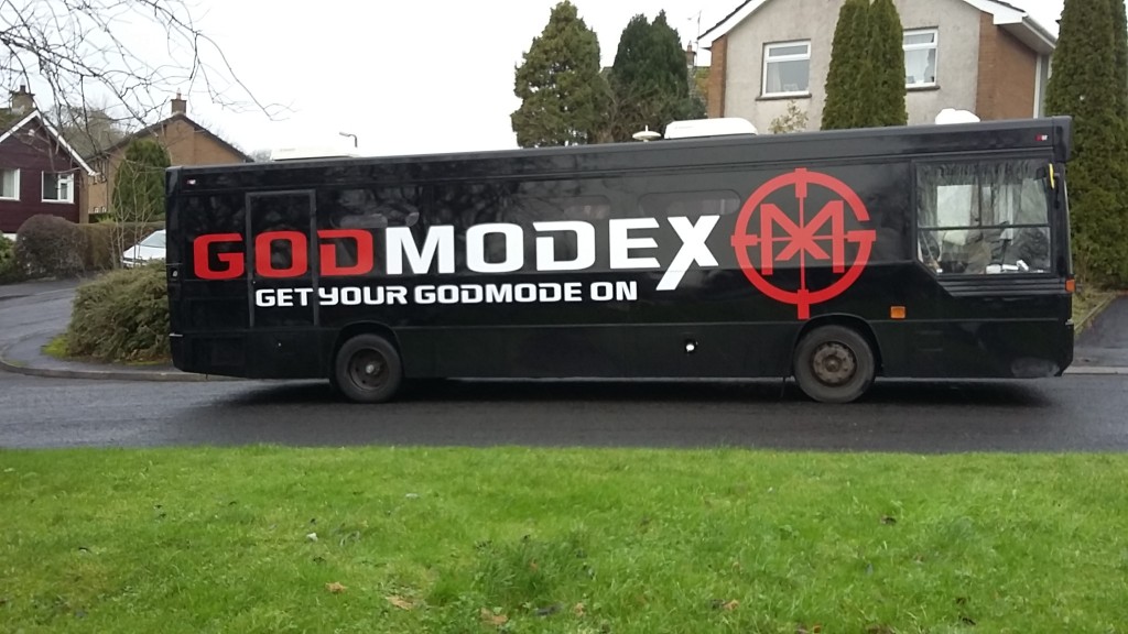 Godmodex community gaming event bus