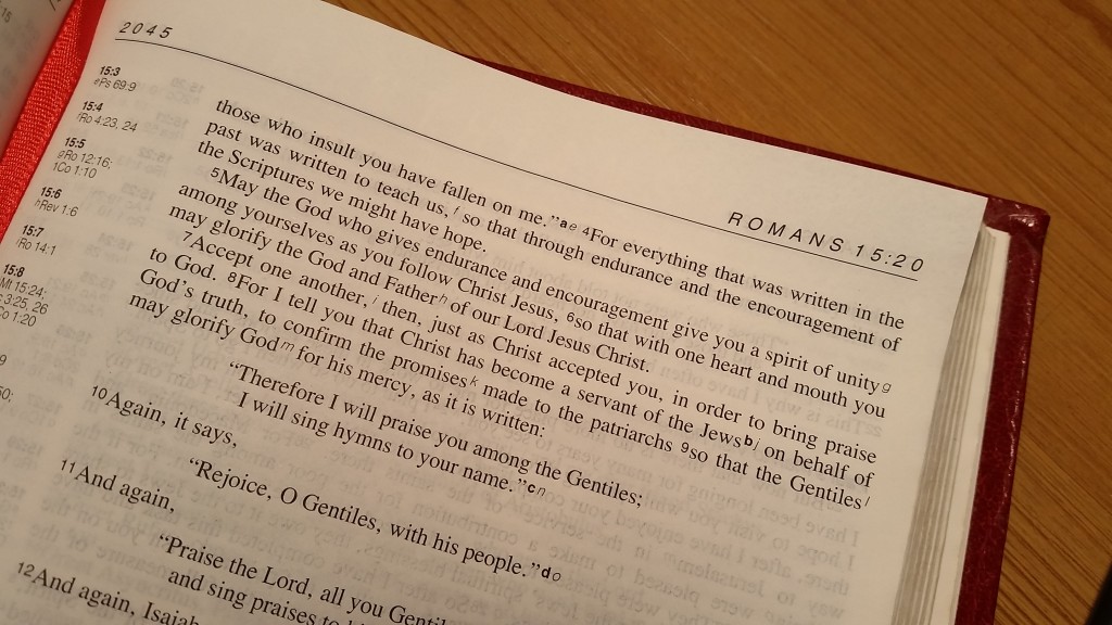 Verse of the week | 2nd May 2016