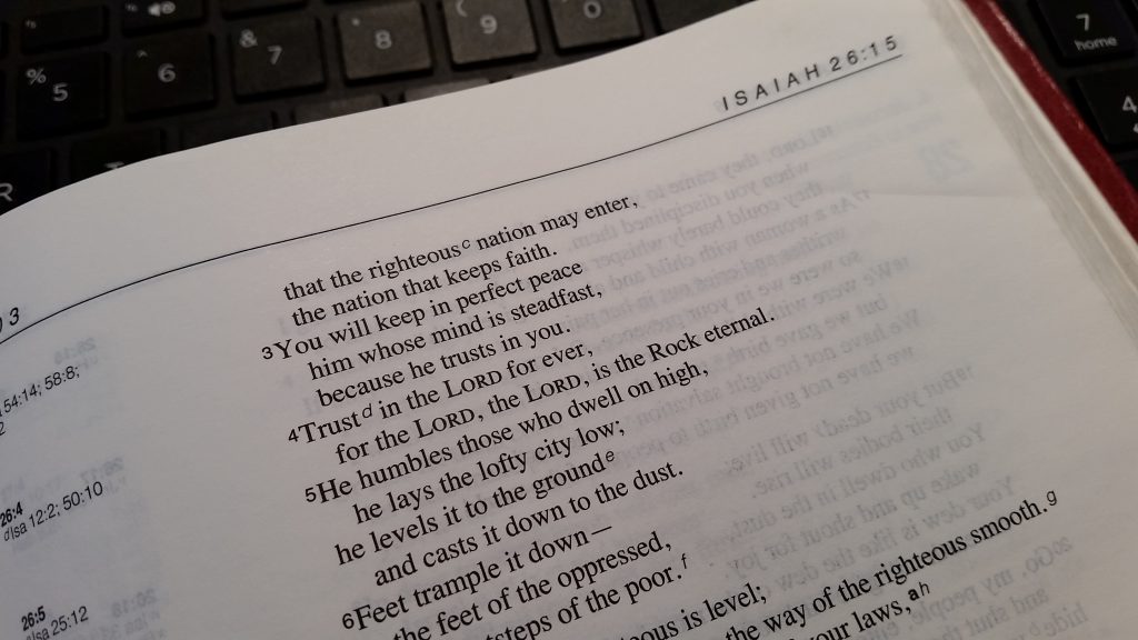 verse of the week | 5th September 2016