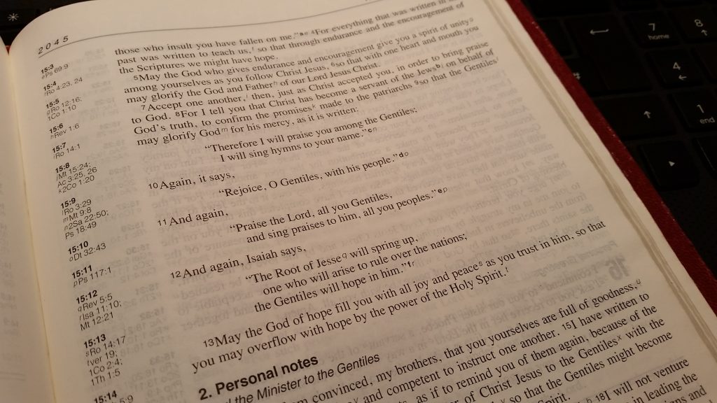 Verse of the Week | 19th September 2016