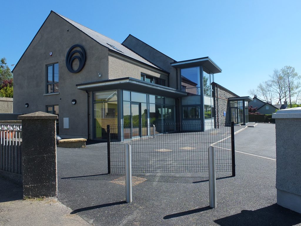 Moderator Officially Opened New Halls At Drumbo