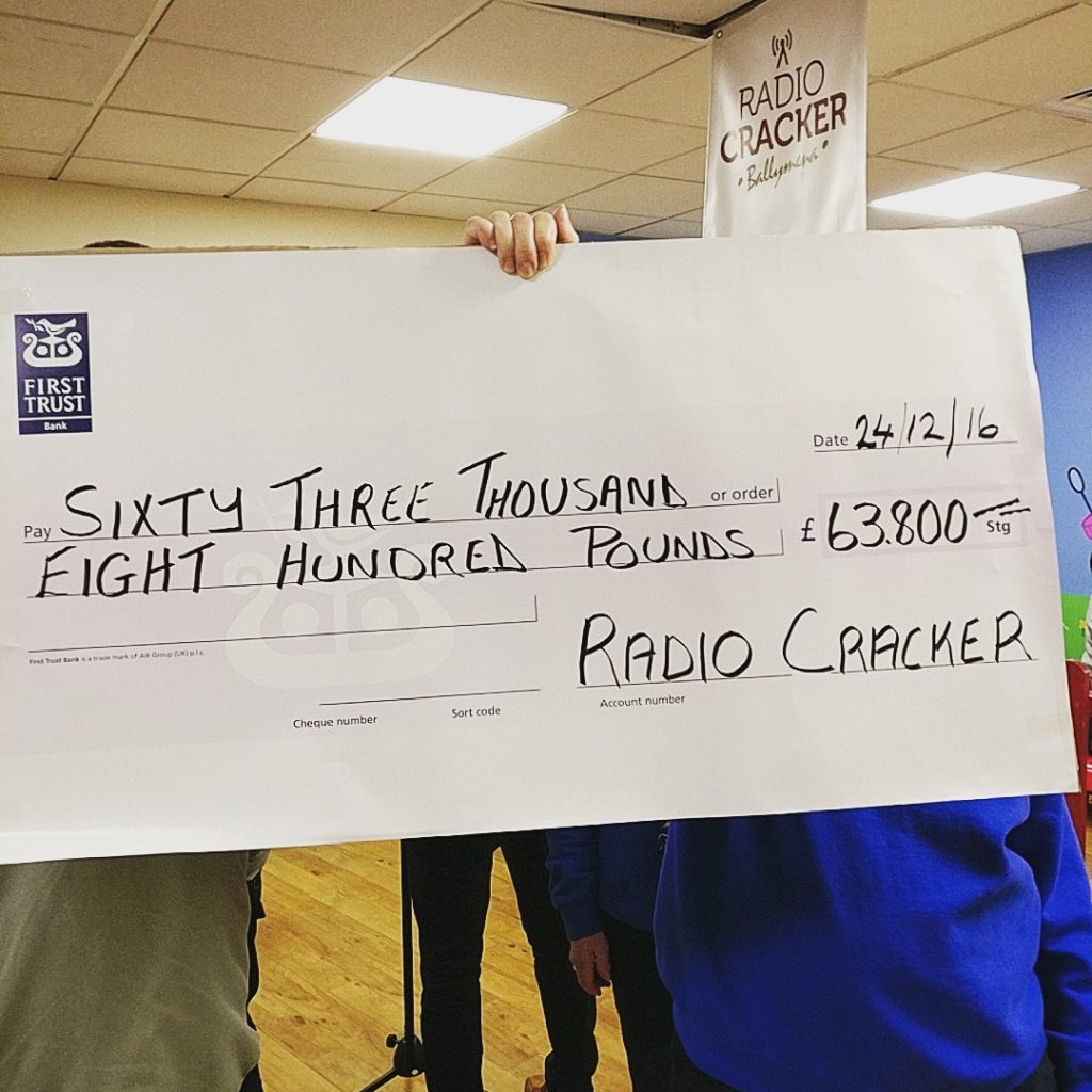 Radio Cracker Ballymena Raise An Amazing £63,800