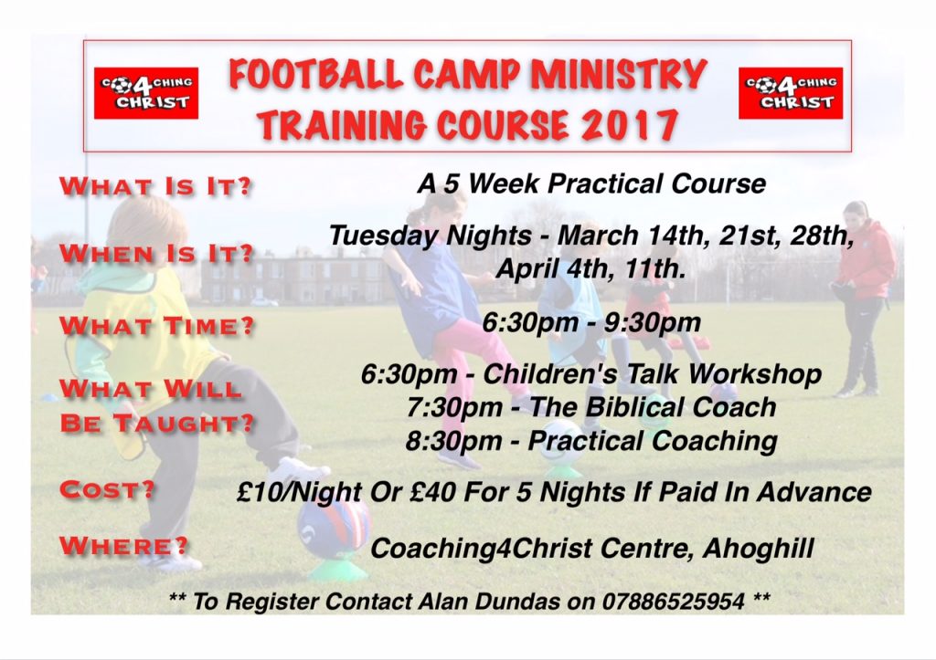 Coaching4Christ Football Camp Ministry