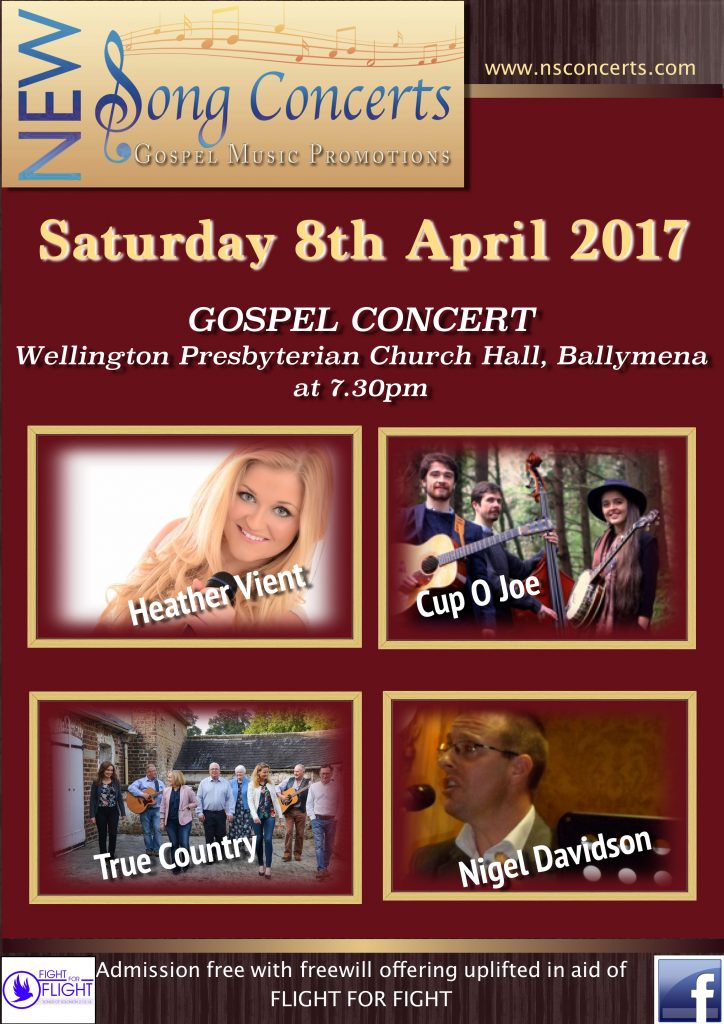 Gospel Concert at Wellington Presbyterian Church Hall