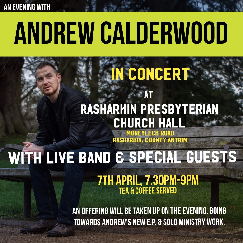 Andrew Calderwood in Concert at Rasharkin