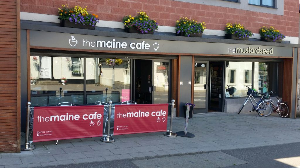 The Maine Cafe in Cullybackey is Catering for Christian Groups