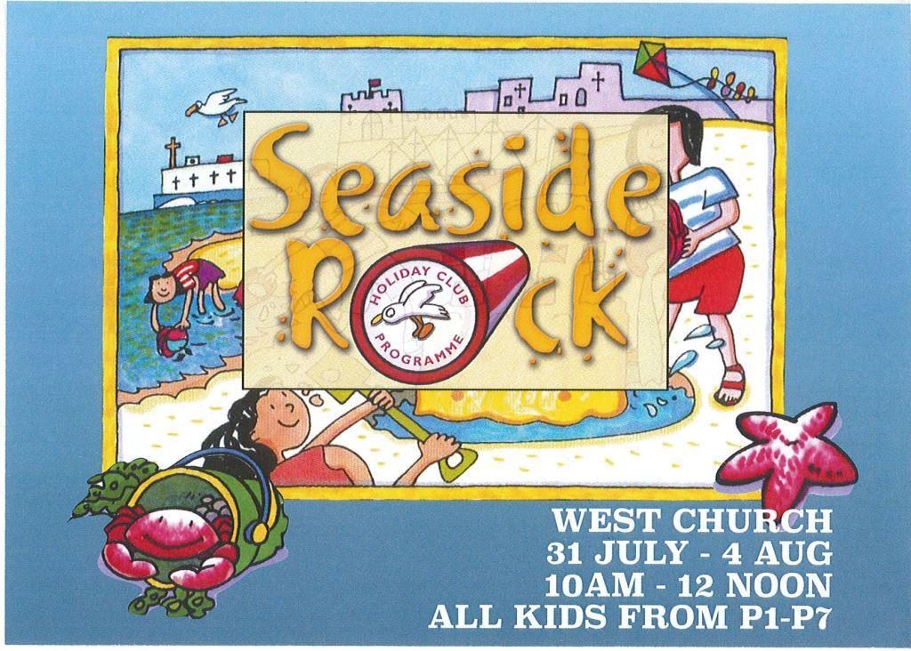 Seaside Rock Holiday Bible Club - West Church Ballymena