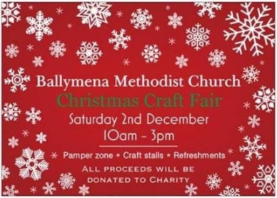 Ballymena Methodist Church Christmas Craft Fair