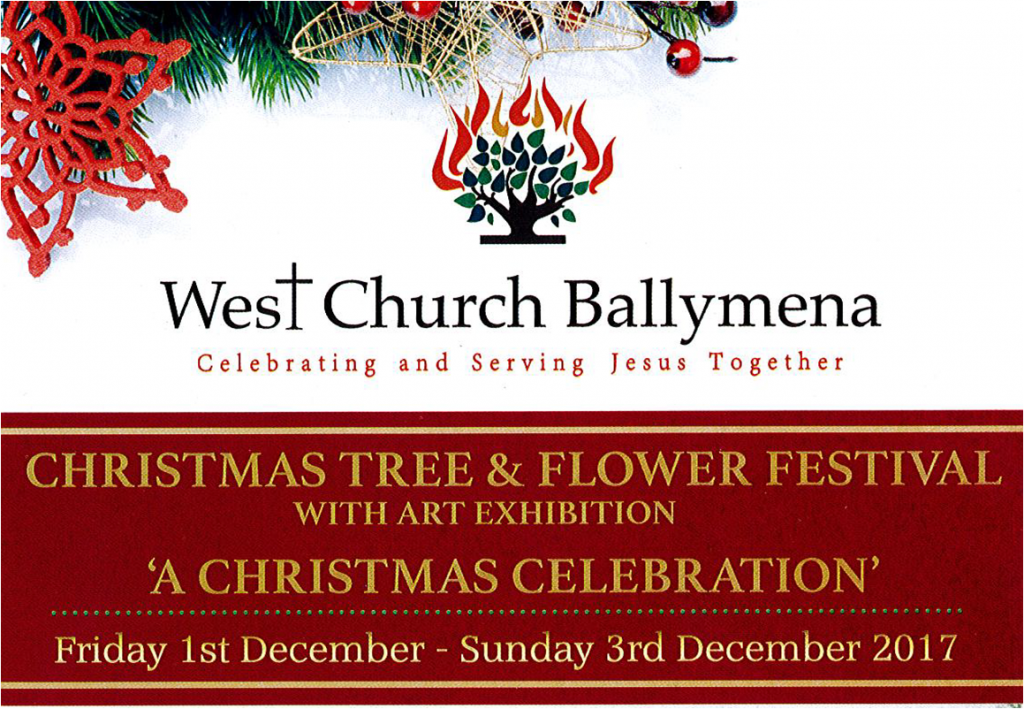 West Church Ballymena Christmas Tree and Flower Festival