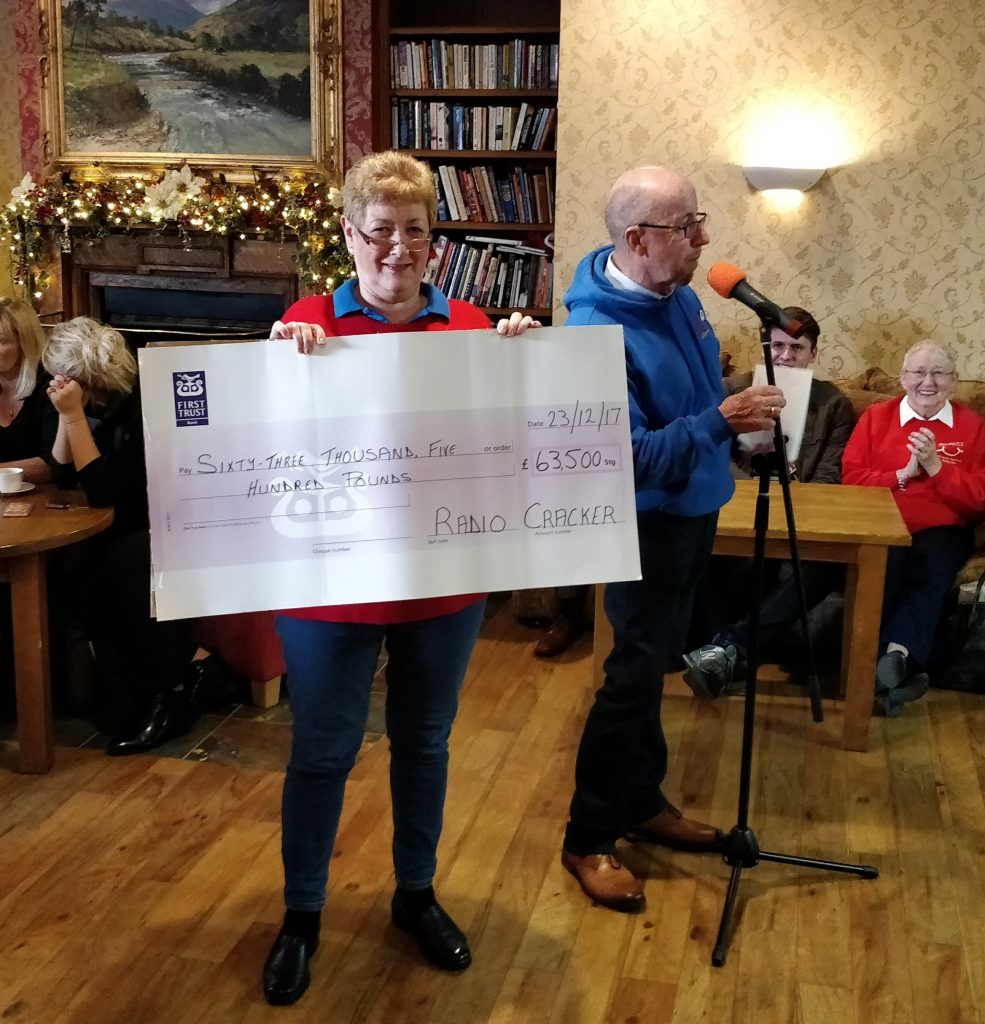 Radio Cracker Ballymena Raised £63,500 in 2017