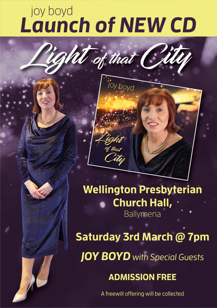 Joy Boyd Releases Her Second CD 'Light Of That City'