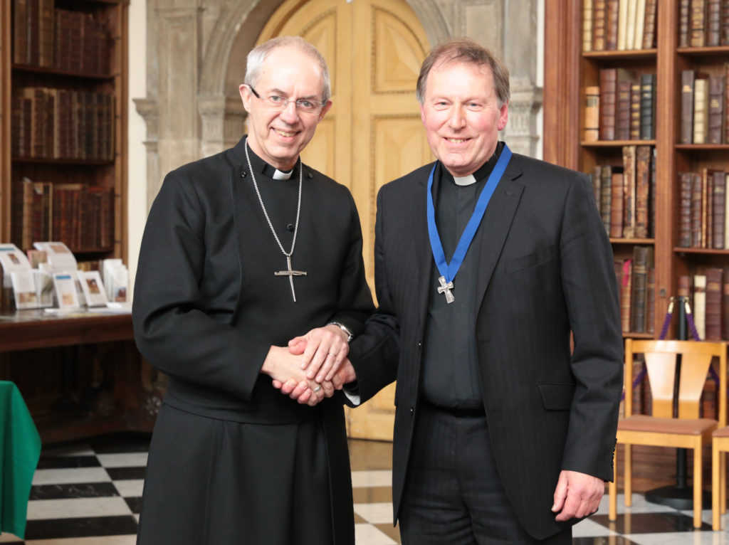 Former Dean of Belfast receives The Lambeth Cross