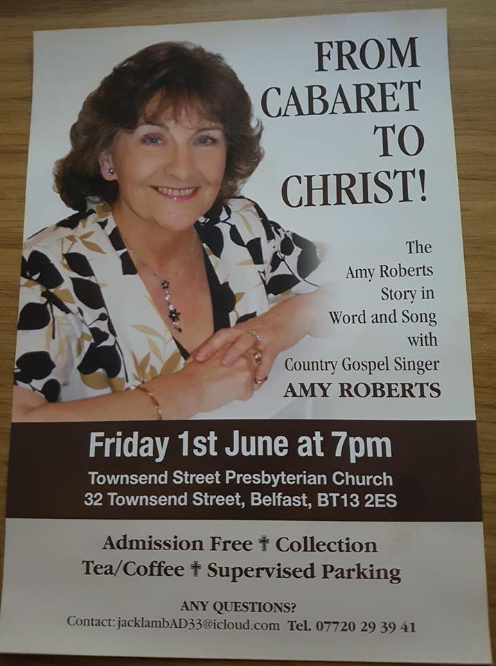 Amy Roberts at Townsend Street Presbyterian Church