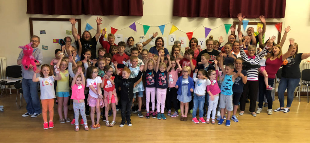 Successful Holiday Bible Club in Antrim Parish