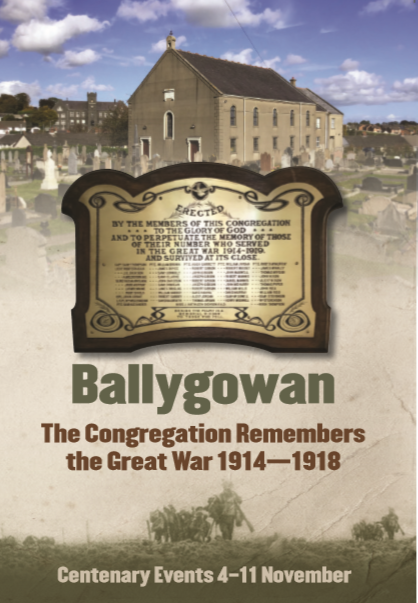 Ballygowan Presbyterian marks centenary of Great War ending