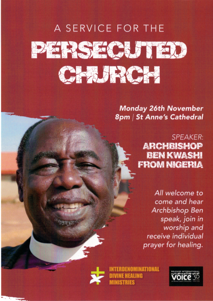 Divine Healing Ministries at St Anne's Cathedral