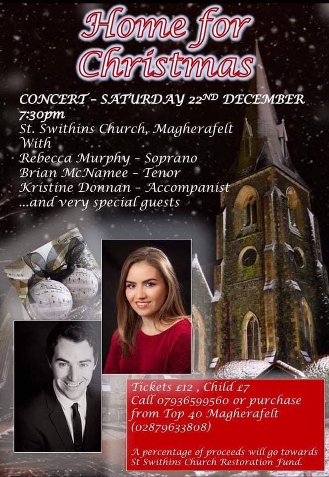 ‘Home for Christmas’ at St Swithin’s Church, Magherafelt