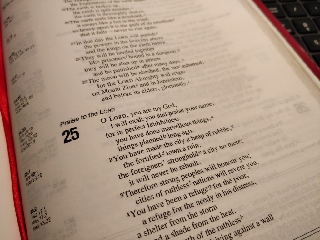 Verse Of The Week | 26th November 2018