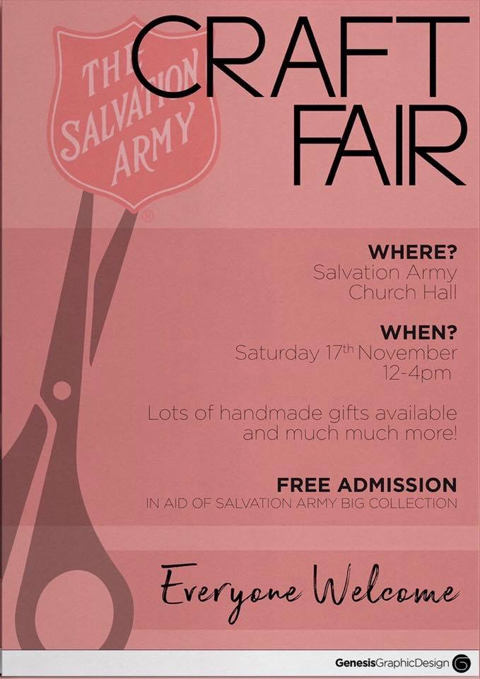 Christmas Craft Fair & Winter Treats at Salvation Army Ballymena