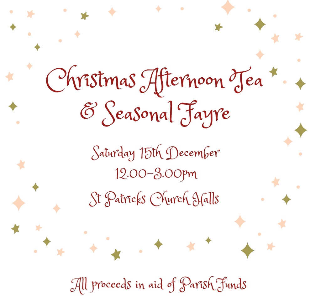 Christmas Afternoon Tea at St Patrick’s Church Ballymena