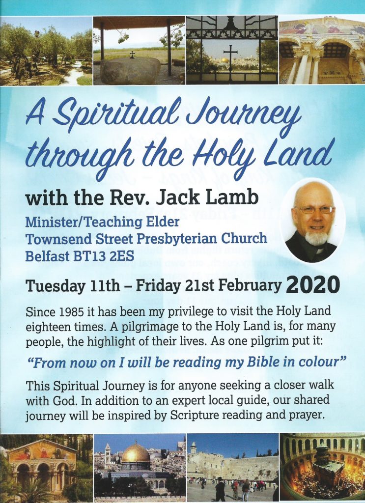 A Spiritual Journey Through the Holy Land