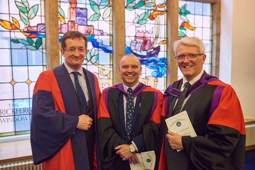 Incoming Moderator receives honorary Doctorate of Divinity